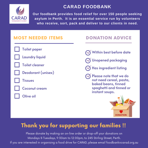 Food Bank Information